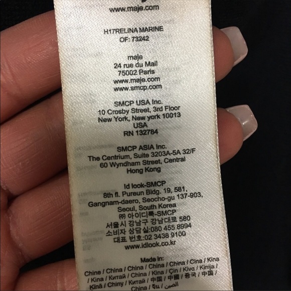 Maje Dress: Size 3 - Picture 4 of 7